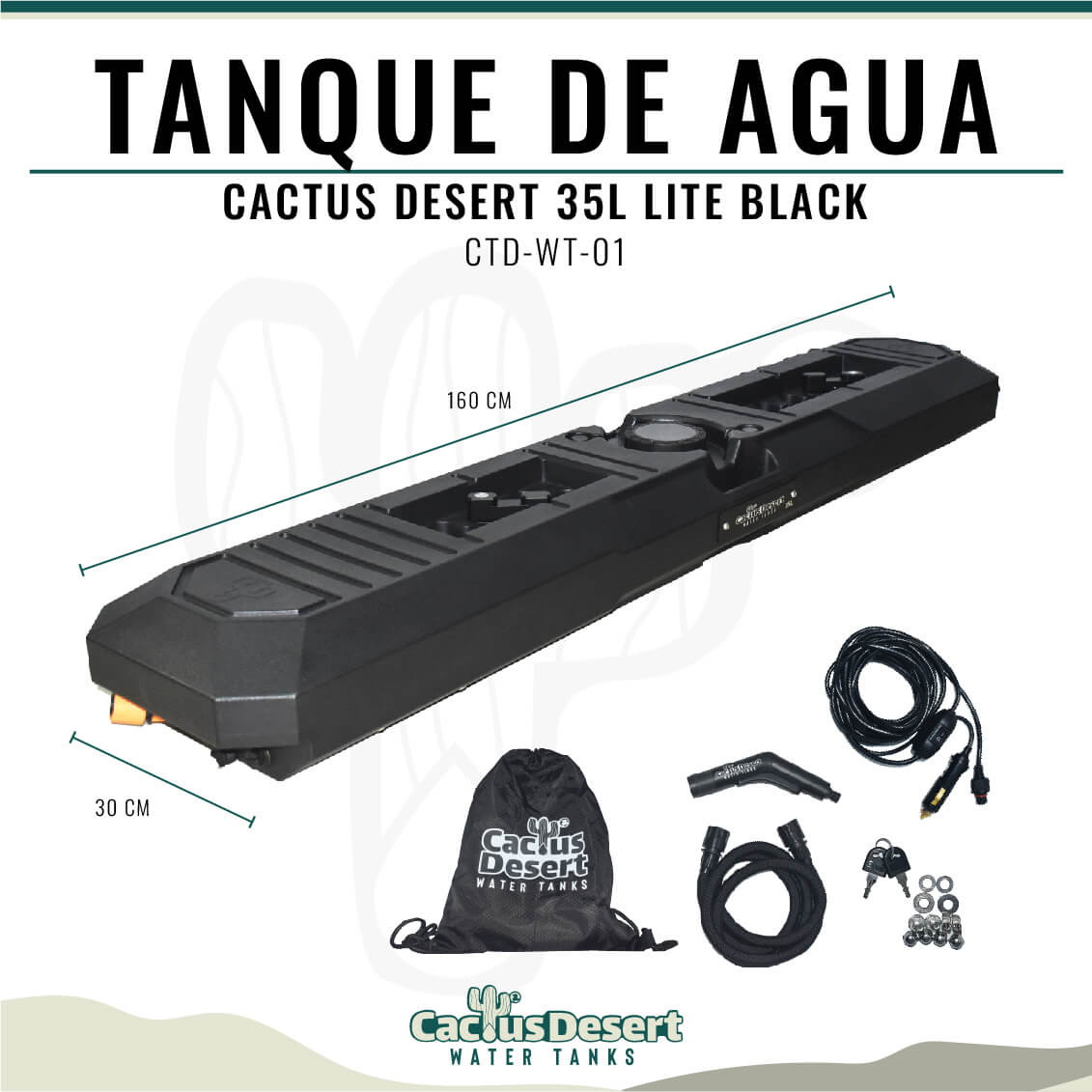 Tanque CACTUS DESERT 35LTS