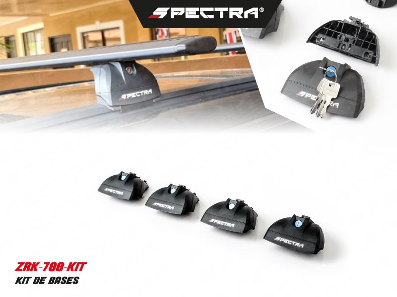 Rack Spectra para riel cerrado.