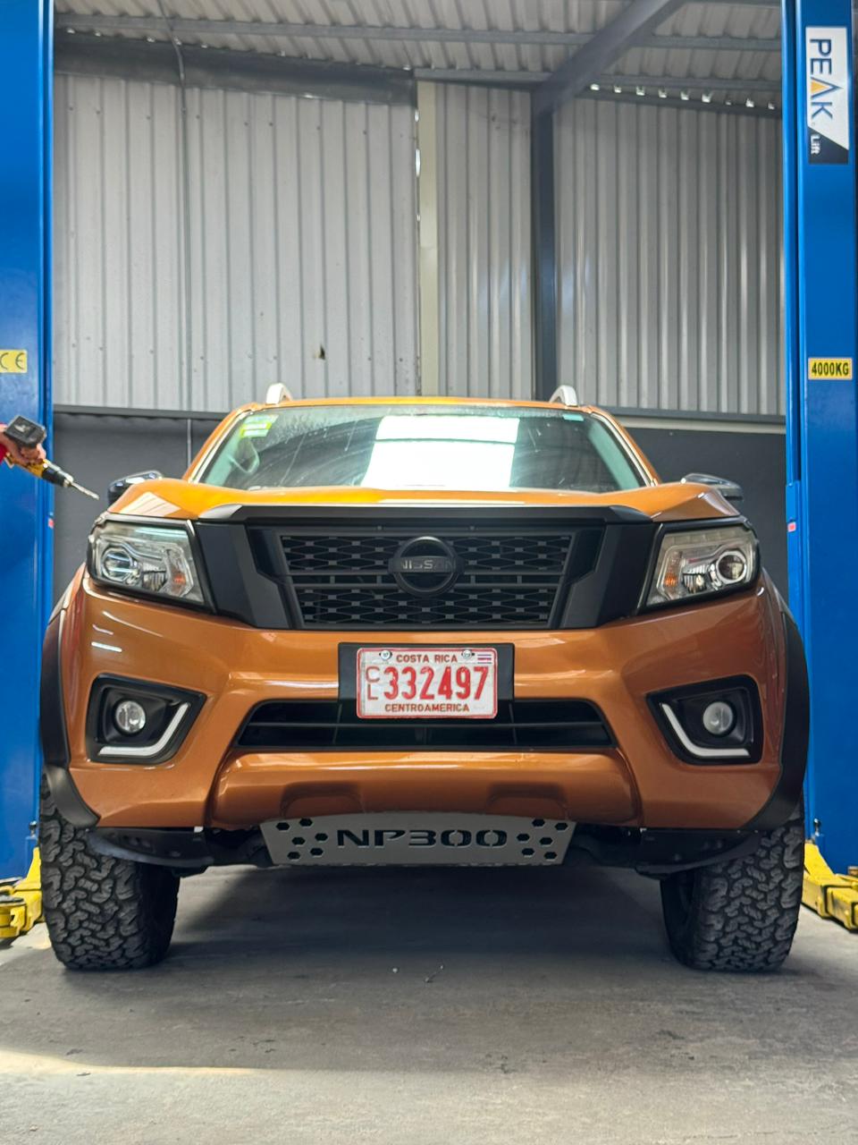 Parrilla Nissan Frontier Np300 2016+ estilo 2024