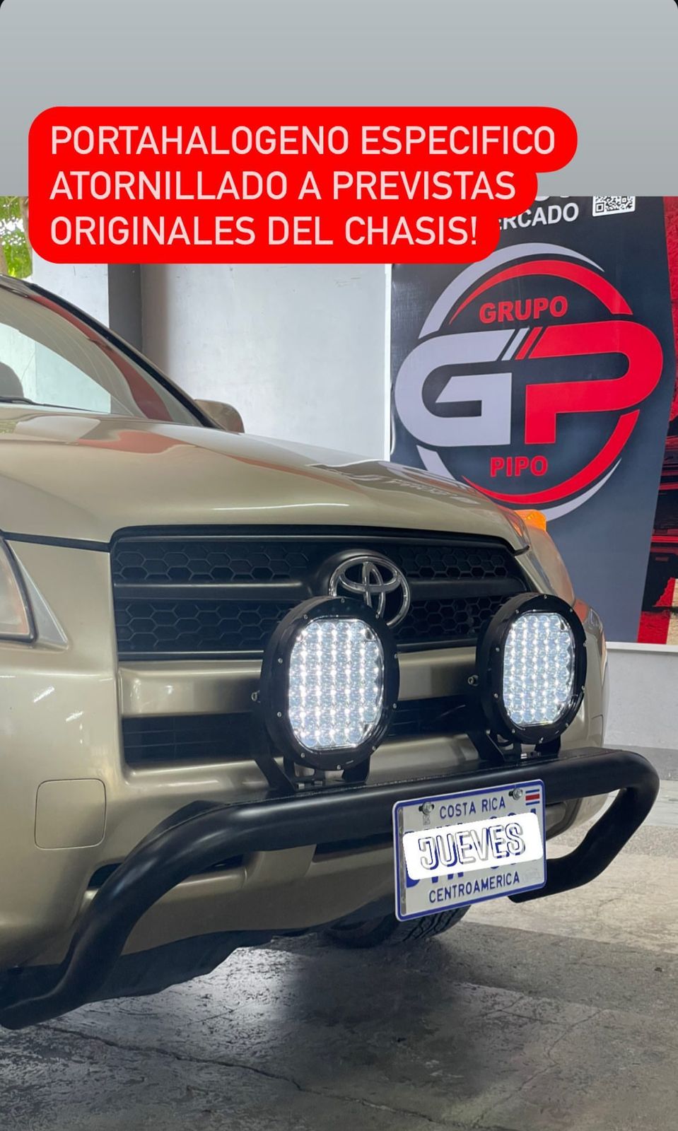 Porta halógenos Específicos