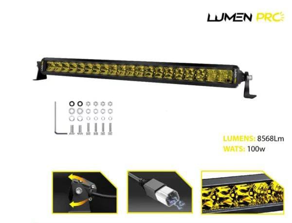 Barra LED AMBAR 20" LUMEN PRO