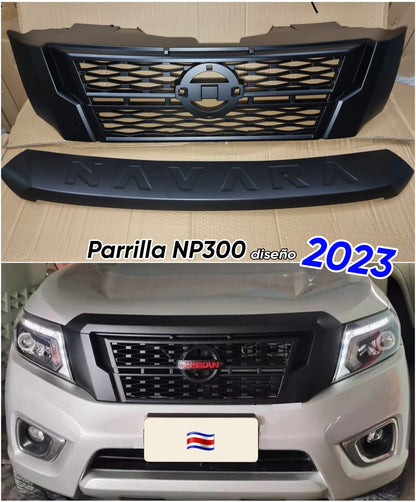 Parrilla Nissan Frontier Np300 2016+ estilo 2024