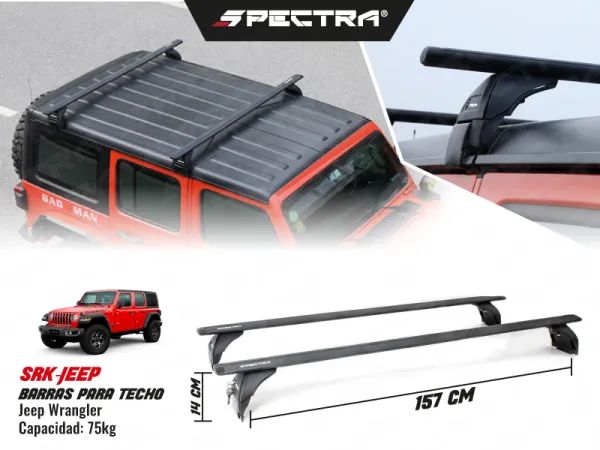 Racks Spectra OEM Jeep Wrangler – TALLER PIPO DE COSTA RICA